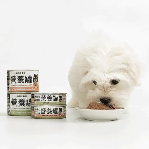 汪喵星球 幼母犬 95% 營養無膠主食罐 80g/165g 慕斯罐 幼犬罐 母犬罐 狗罐頭