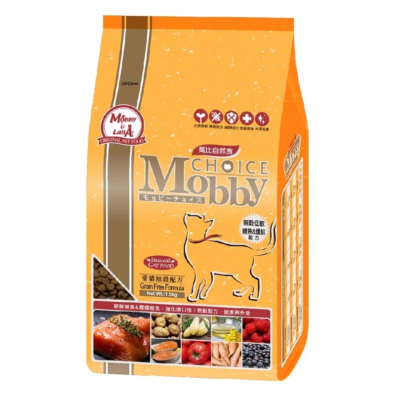 Mobby 莫比 全齡貓 貓飼料 乾飼料 自然食