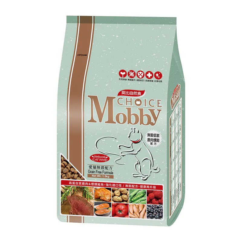 Mobby 莫比 全齡貓 貓飼料 乾飼料 自然食