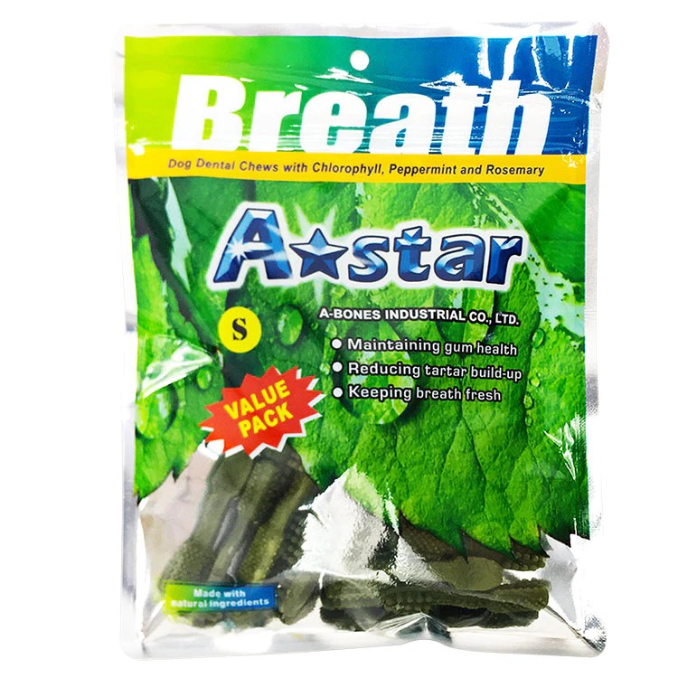 A Star 潔牙骨 多效 雙頭 亮白 狗潔牙骨 狗零食