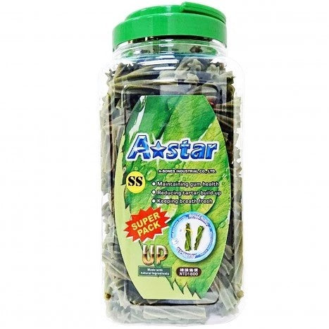A Star 潔牙骨 多效 雙頭 亮白 狗潔牙骨 狗零食
