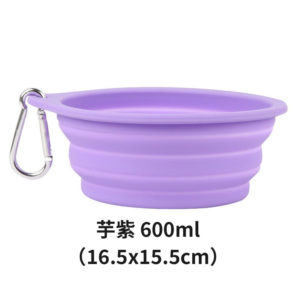 寵物外出矽膠碗 外出摺疊碗 摺疊碗 寵物碗 貓碗 狗碗 可折疊矽膠碗 外出碗 便攜式碗 飼料碗