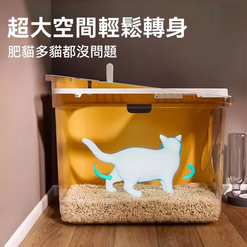TY頂入桶式貓砂盆 超大貓砂盆 貓砂盆 封閉式貓砂盆 貓砂 一體式貓砂盆 貓咪廁所 貓砂桶 全封閉防外濺