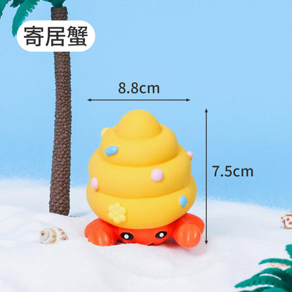 Roroarrr 天然乳膠發聲玩具 海洋系列 狗玩具 可愛造型 天然玩具 安全玩具 海洋生物造型