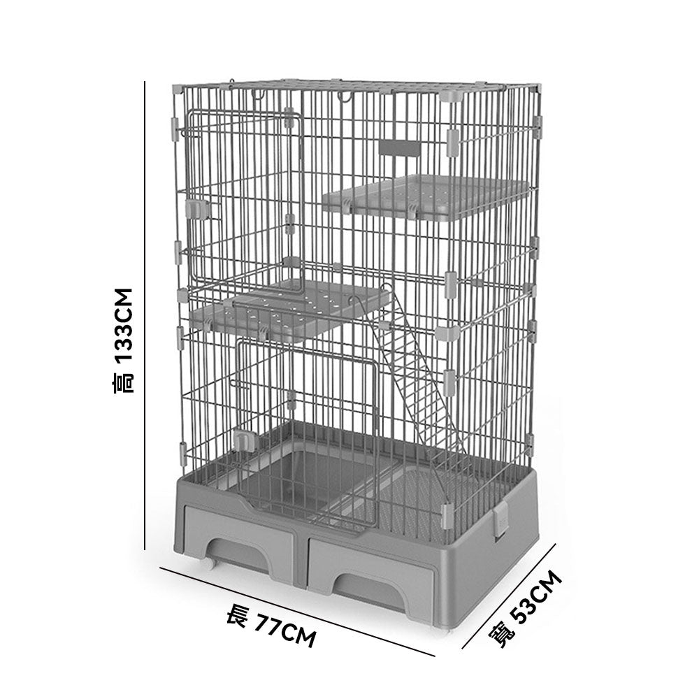 SPC馬卡龍 精緻貓籠 (兩層/三層)