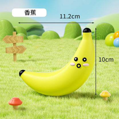 Roroarrr 天然乳膠發聲玩具 水果系列 狗玩具 可愛造型 天然玩具 安全玩具 水果造型
