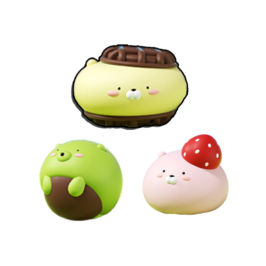 Roroarrr 天然乳膠發聲玩具 甜品系列 狗玩具 可愛造型 天然玩具 安全玩具 甜品造型