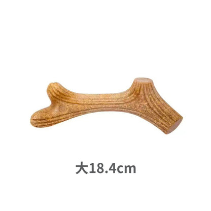 GIGWI木頭鹿角磨牙棒 狗狗玩具 磨牙玩具 寵物玩具 耐咬潔齒 木塑鹿角 耐磨耐咬玩具 潔牙骨頭 寵物用品