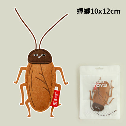 喜多魚 七彩生物貓玩具 貓草小玩具 貓薄荷 鈴鐺 貓玩具 啃咬玩具 貓咪玩具 仿真玩具