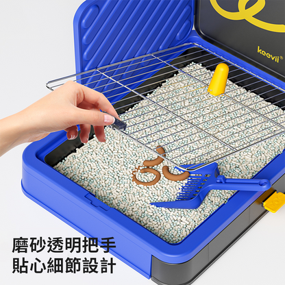 KEEVII 圍牆狗廁所 狗專用 中小型犬 小狗 防踩屎 寵物 砂屎盆 拉屎神器