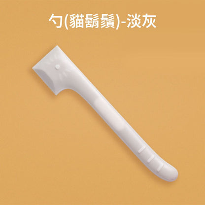 ZYG罐頭蓋 罐頭勺 貓鬍鬚蓋子 貓咪造型罐頭勺 罐頭專用密封蓋 多功能罐頭蓋 罐頭保鮮蓋