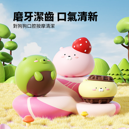 Roroarrr 天然乳膠發聲玩具 甜品系列 狗玩具 可愛造型 天然玩具 安全玩具 甜品造型