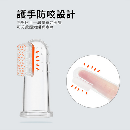 HZX 指套牙刷 寵物刷牙神器 手指套牙刷套裝 泰迪 寵物清潔用品