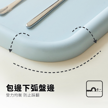 KEEVII 寬寬餐盤 寵物餐墊 防水防滑 貓咪碗墊 貓碗墊子 餐具墊 貓碗餐盤