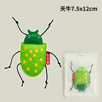 喜多魚 七彩生物貓玩具 貓草小玩具 貓薄荷 鈴鐺 貓玩具 啃咬玩具 貓咪玩具 仿真玩具