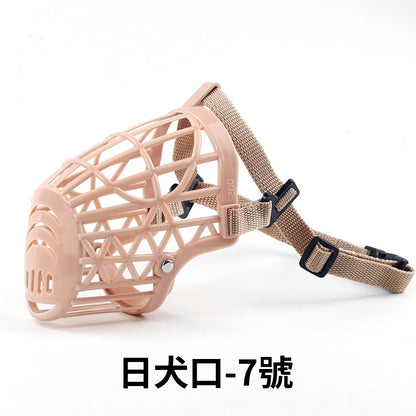 嘴套 寵物嘴套 狗嘴套 透氣嘴罩 防咬防叫嘴套 防誤食 可調節口罩 寵物口罩 狗狗口罩
