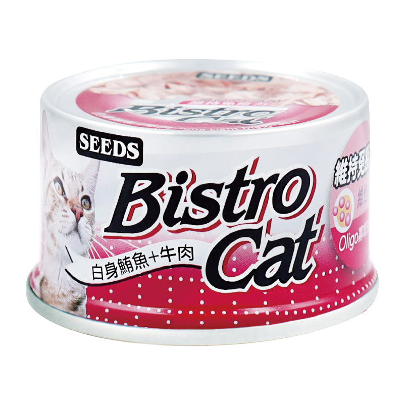 SEEDS 惜時 Bistro Cat 特級銀貓健康罐 銀罐 副食罐