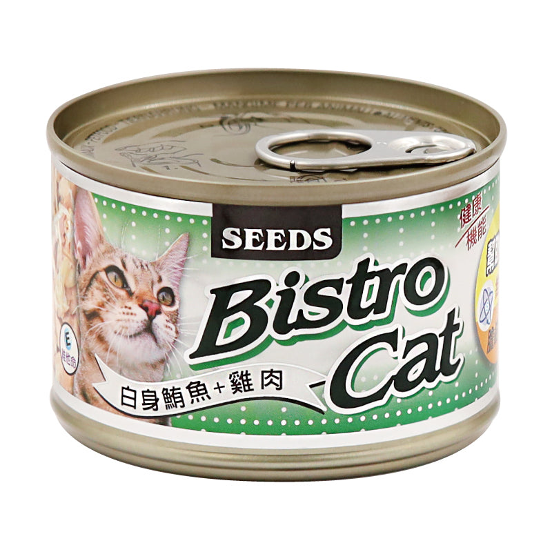 SEEDS 惜時 Bistro Cat 特級銀貓健康罐 銀罐 副食罐