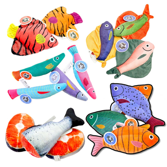 吃貓草魚就嗨 貓草玩具 貓薄荷 貓草魚 魚 貓玩具 寵物玩具 仿真玩具 貓草包 貓薄荷棉麻魚 逗貓玩具