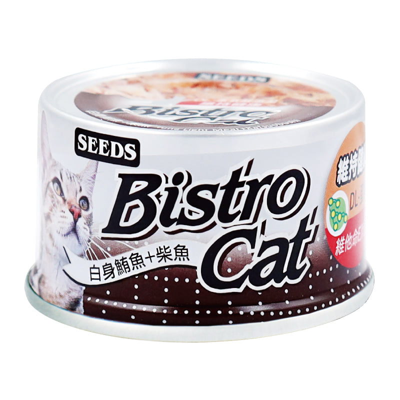 SEEDS 惜時 Bistro Cat 特級銀貓健康罐 銀罐 副食罐