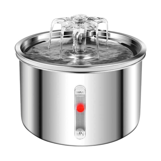 Cooler自動飲水 花朵自動飲水器 不銹鋼 飲水器 自動飲水機 寵物飲水器 貓飲水 狗飲水