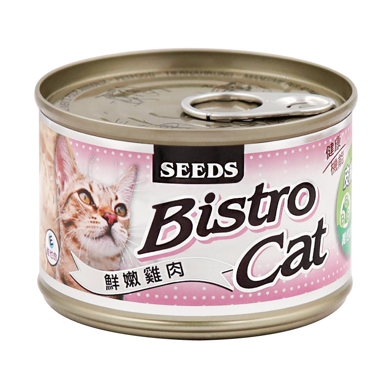 SEEDS 惜時 Bistro Cat 特級銀貓健康罐 銀罐 副食罐