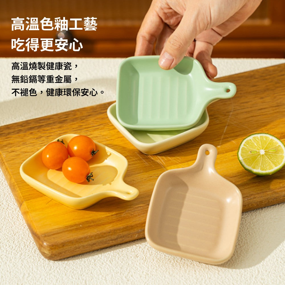 倉鼠陶瓷食盆 倉鼠碗 倉鼠陶瓷碗 倉鼠水盆 小寵食盆 倉鼠飼料碗 手柄陶瓷碗 倉鼠水盆