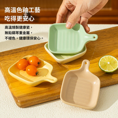 倉鼠陶瓷食盆 倉鼠碗 倉鼠陶瓷碗 倉鼠水盆 小寵食盆 倉鼠飼料碗 手柄陶瓷碗 倉鼠水盆