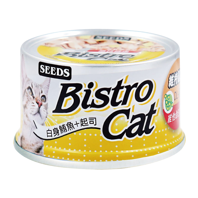 SEEDS 惜時 Bistro Cat 特級銀貓健康罐 銀罐 副食罐