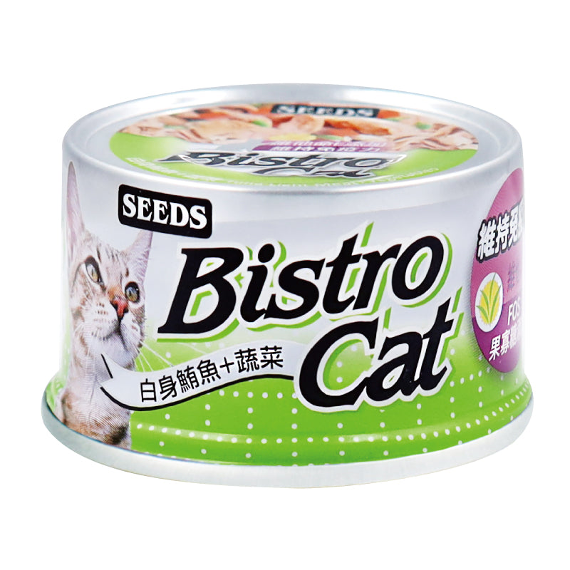 SEEDS 惜時 Bistro Cat 特級銀貓健康罐 銀罐 副食罐