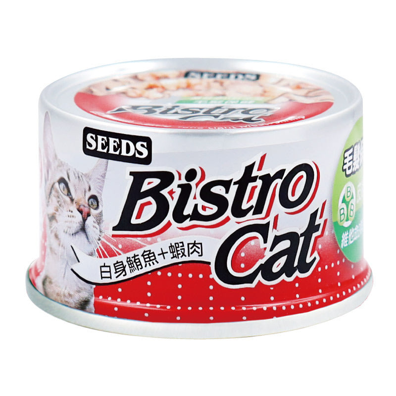 SEEDS 惜時 Bistro Cat 特級銀貓健康罐 銀罐 副食罐