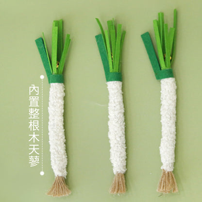 喜多魚 小蔥木天蓼玩具 木天蓼 逗貓玩具 逗貓棒 木天蓼逗貓棒 貓咪玩具 響鈴逗貓玩具 貓玩具