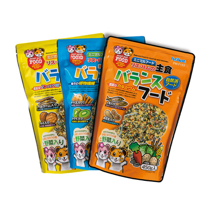 PetBest 自然派倉鼠主食 450g 自然派倉鼠飼料 倉鼠飼料 鼠飼料 鼠主食 倉鼠糧 倉鼠主食 全鼠類主食 小動物