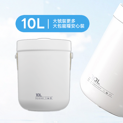 Vegansu 抽乾淨 智能真空儲糧桶  真空 寵物 儲糧桶 密封 防潮 智能 貓糧 儲存桶 狗糧 儲存 收納盒