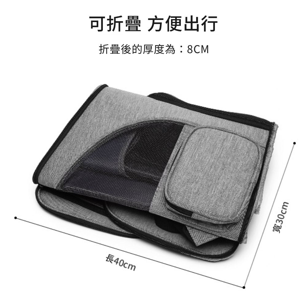 GZD便攜透氣後背包 寵物包 寵物便攜包 狗狗外出包 可折疊貓包狗包 硬底大容量包 寵物外出包