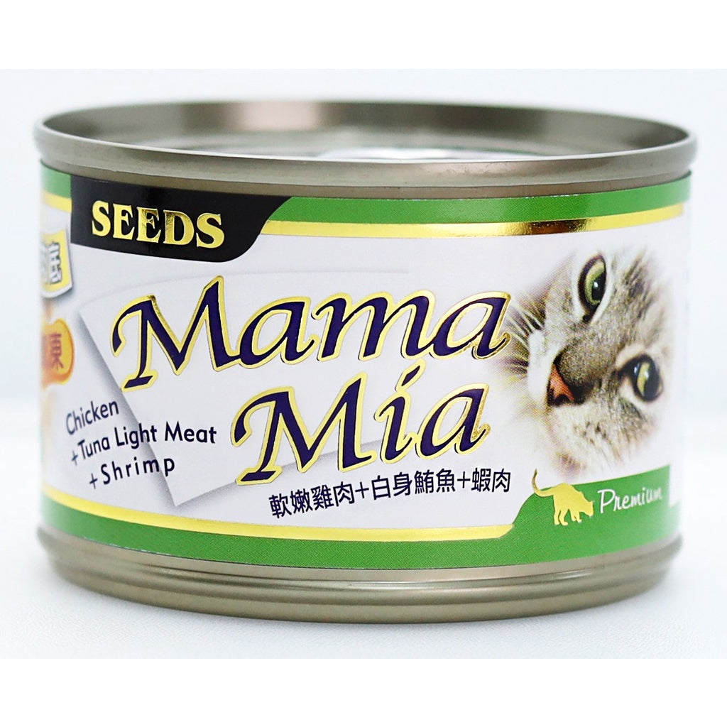 SEEDS 惜時 MamaMia 愛貓軟凍 雞湯餐罐 貓罐 副食罐 貓罐頭