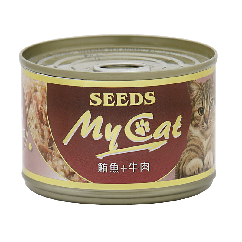 SEEDS 惜時 MYCAT 我的貓餐罐 小罐85g 大罐170g 副食罐 貓罐頭