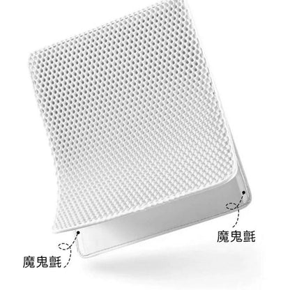 品質保證 台灣現貨 貓砂墊 落砂墊 雙層防滑砂墊 墊子 落砂 貓砂 地毯 貓 用品