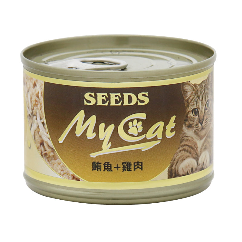 SEEDS 惜時 MYCAT 我的貓餐罐 小罐85g 大罐170g 副食罐 貓罐頭