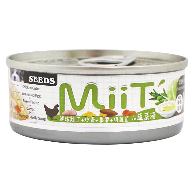 MiiT 有機愛犬機能湯罐 大狗罐 惜時 聖萊西 SEEDS 寵物罐頭 狗罐頭 狗狗罐頭 狗機能罐頭