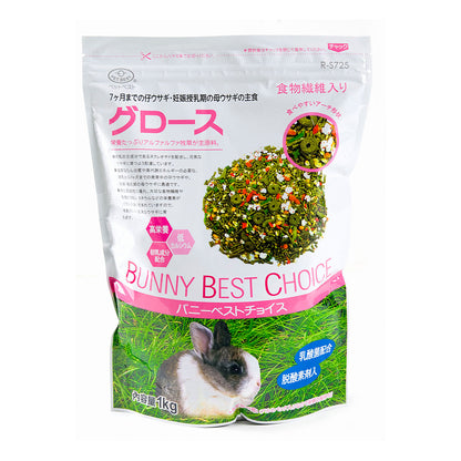Petbest 寵物兔主食飼料 室内免專用飼料 兔子主食 兔子飼料 哺乳兔 小動物 兔子乾糧 幼兔專用