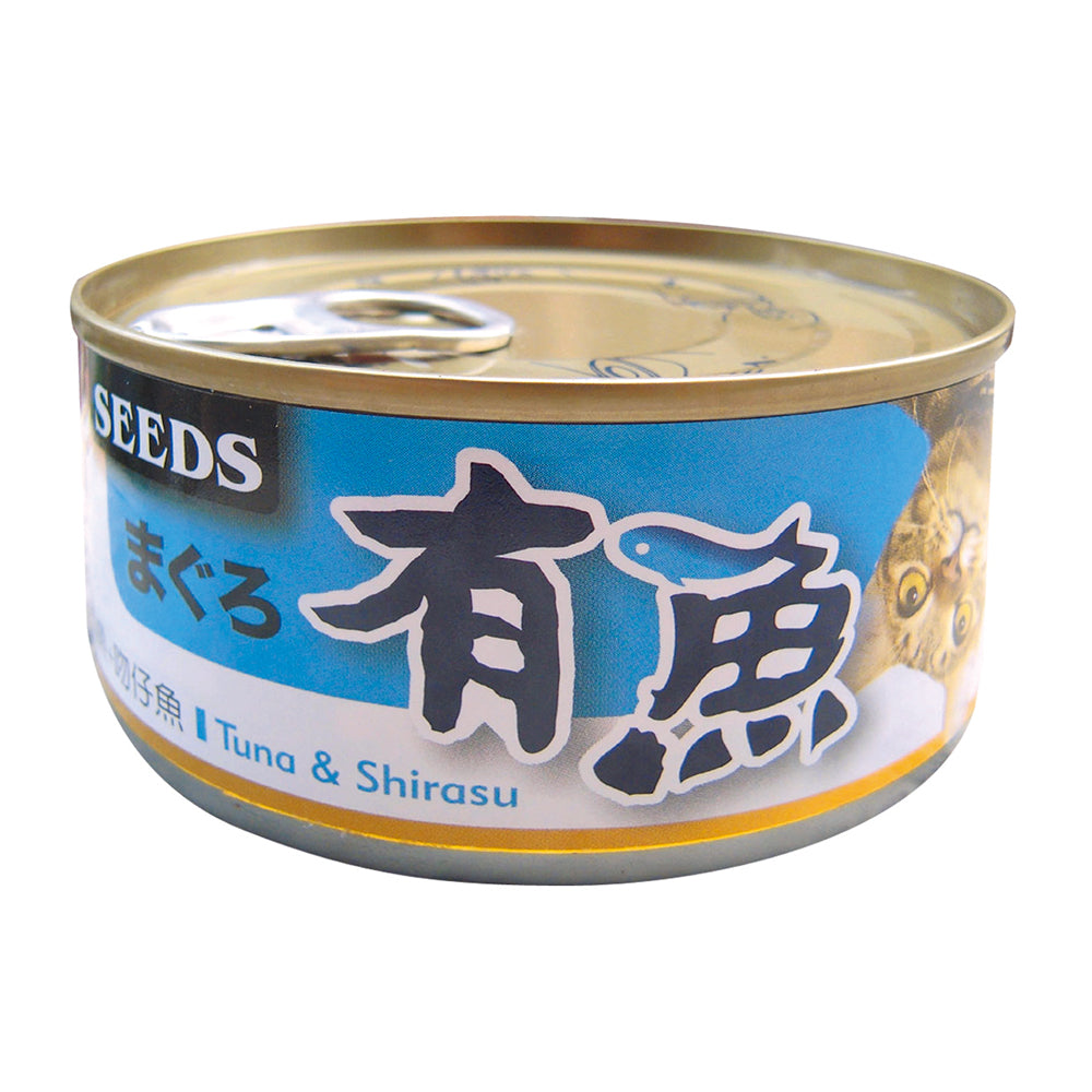 SEEDS 惜時 有魚貓罐頭 紅肉 170G 副食罐