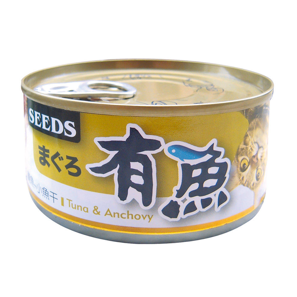 SEEDS 惜時 有魚貓罐頭 紅肉 170G 副食罐