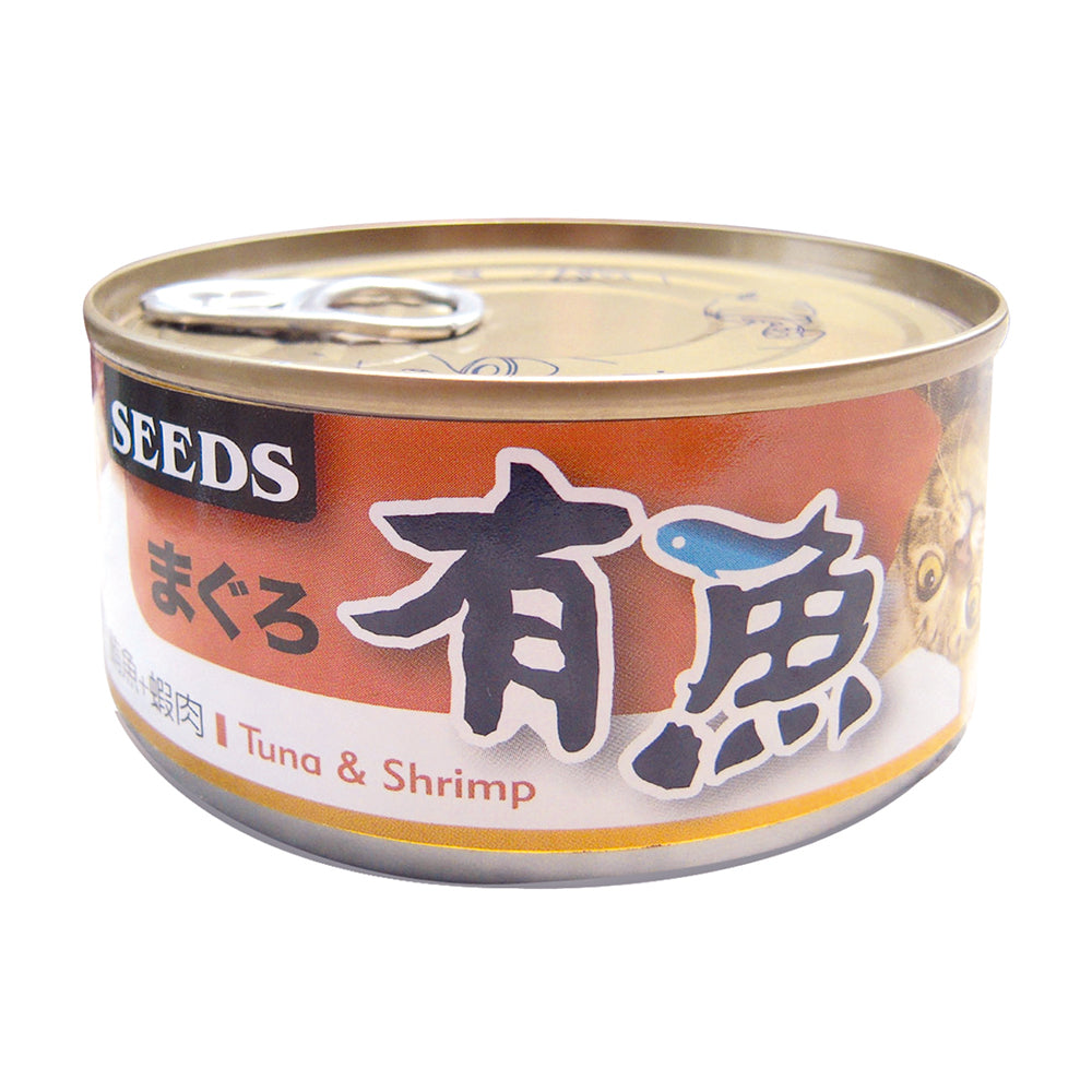 SEEDS 惜時 有魚貓罐頭 紅肉 170G 副食罐