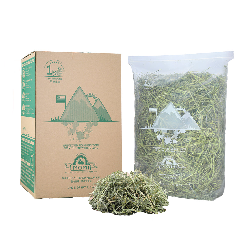摩米 MOMI 美國牧草 兔子牧草 一割 二割 農夫皇牌牧草 苜蓿草 提摩西牧草 果園草