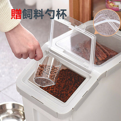 寵物飼料桶 飼料桶 儲物桶 飼料桶 密封桶 儲米桶