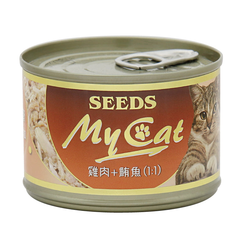 SEEDS 惜時 MYCAT 我的貓餐罐 小罐85g 大罐170g 副食罐 貓罐頭