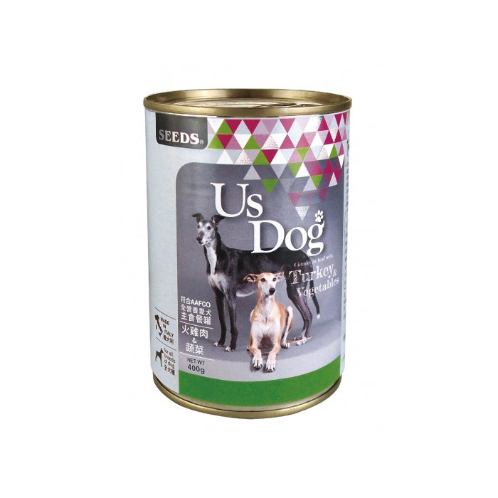 SEEDS 惜時 UsDog 愛犬主食餐罐 400g