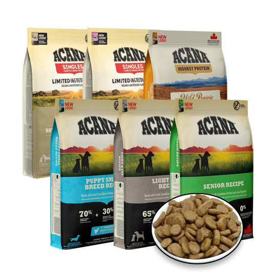 愛肯拿ACANA 無穀狗飼料 全品項 無穀 低GI 狗飼料 狗糧 單一蛋白 無穀飼料