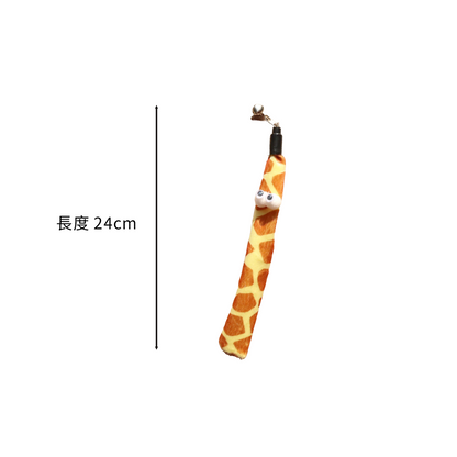 NeeBoo 絨布毛毛蟲替換頭 動物紋 毛絨 替換頭 豹紋 毛毛蟲 逗貓桿 配件 耐咬 解悶 磨牙 幼貓自嗨用品